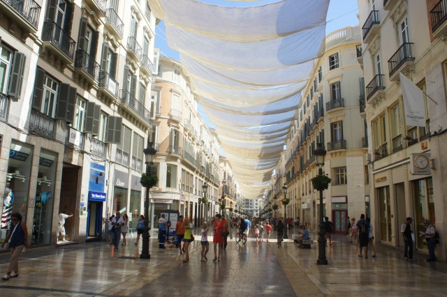Winkelstraat Malaga