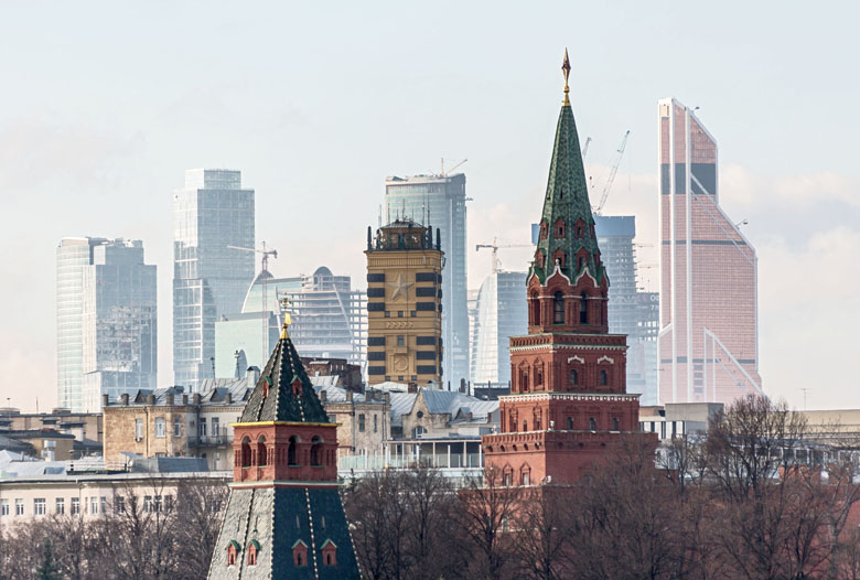 Moskou skyline