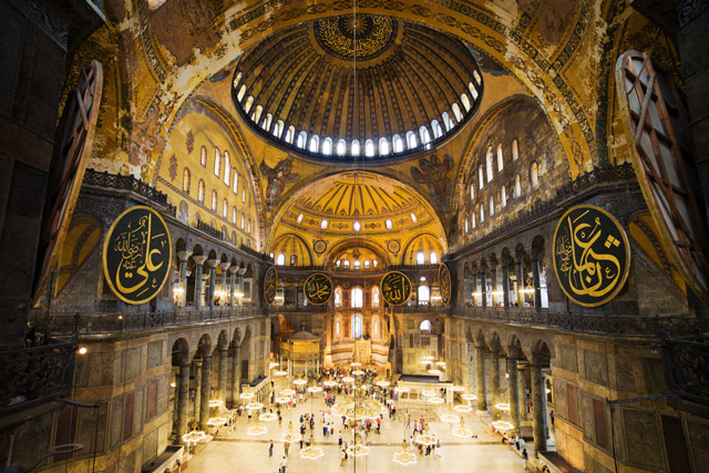 Istanbul - Hagia Sophia interior
