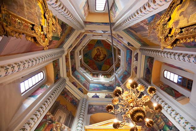 Moskou - Basilius cathedral interior