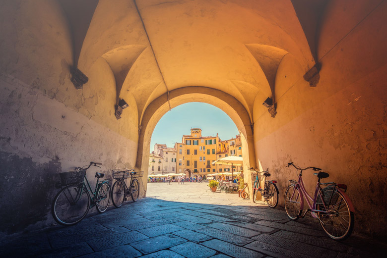 Lucca Piazza dell'Anfiteatro