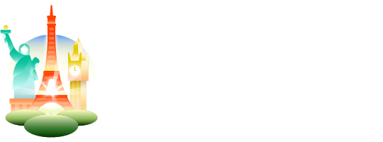 Stedentrippers logo wit