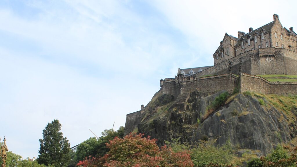 Afbeelding van het Edinburgh kasteel