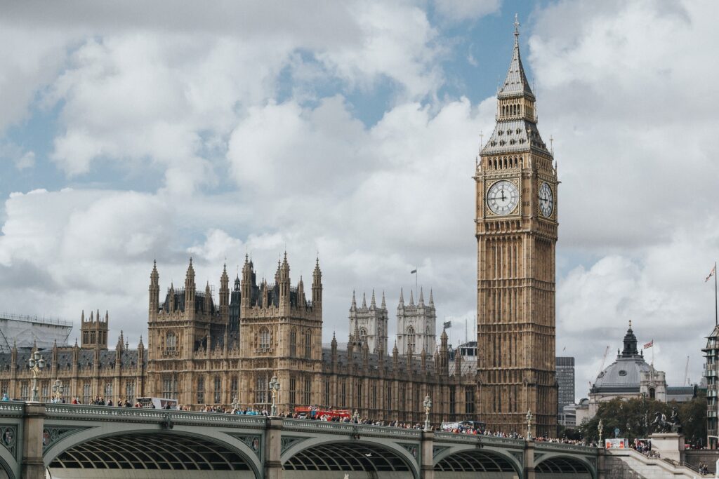 Afbeelding van de Big Ben in Londen