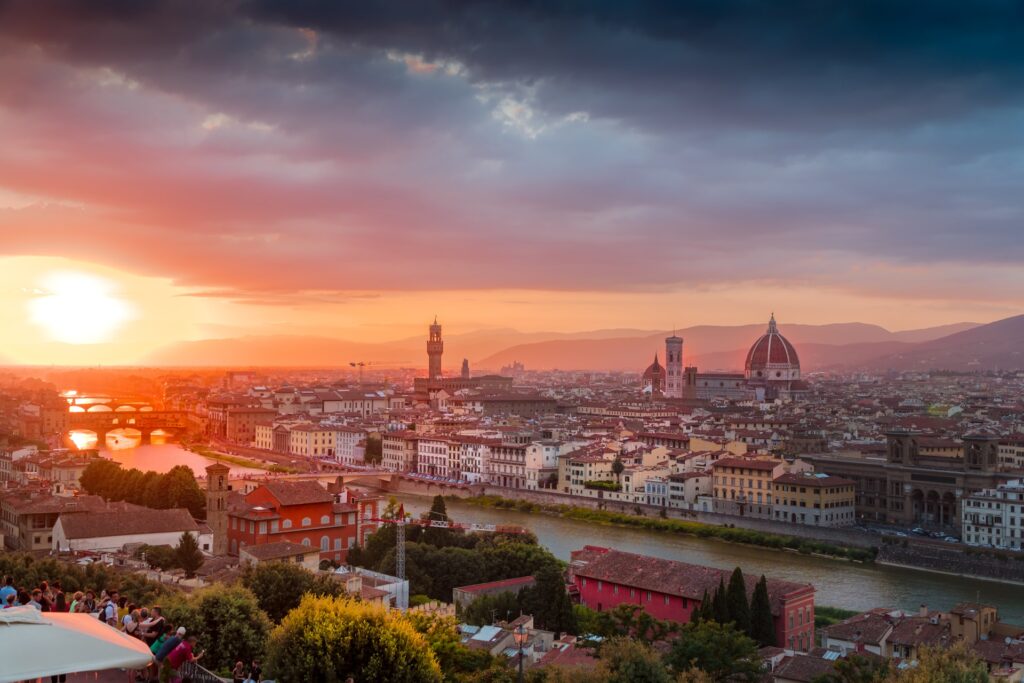 Afbeelding van de stad Florence